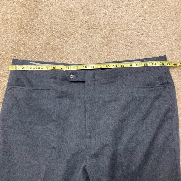 Sansabelt Men’s Vintage Dress Slacks, Business Casual, Office, Gray - Waist 42 - Picture 9 of 11